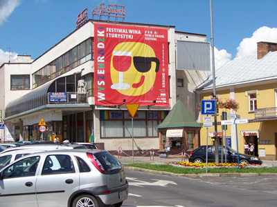Billboard nad Placem Konstytucji