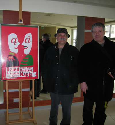 Plakat Dni Przyjaźni Polsko Węgierskiej w Krosnie, Maciej Syrek i Krzysztof Ducki